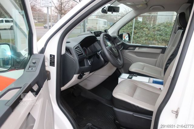 Camion de pompiers VOLKSWAGEN T6 Transporter Hochdach lang/KTW/Klima/Automatik