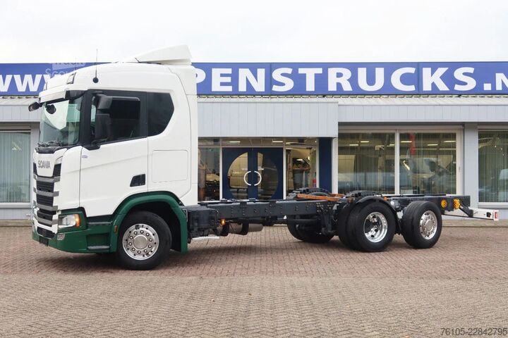 Châssis avec cabine Scania R500 NGS 6x2 Chassis, Stuur lift as