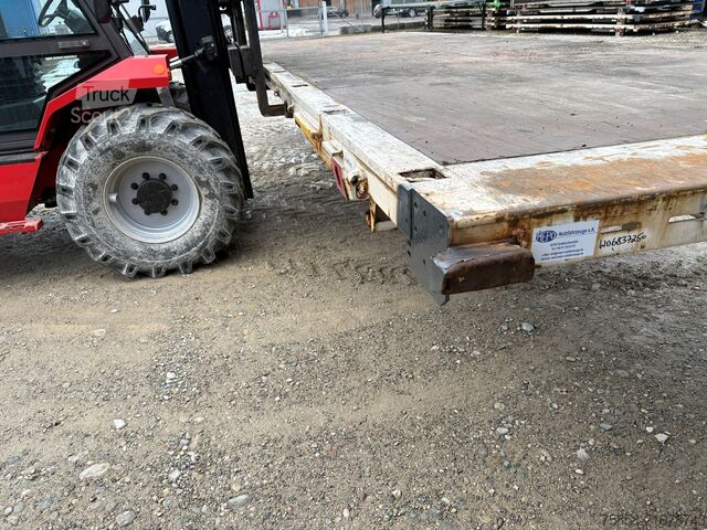 Caisse mobile ouverte Krone 7,82m BDF Baustoff Zurringe Kranbar