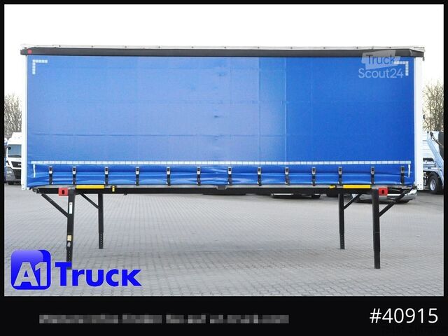 Zamenljiva nadgradnja z ravno ploščadjo in ponjavo WECON WPR 745, verzinkt, 2520  innen, Code XL