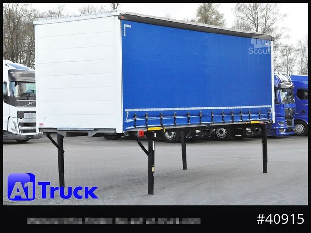 Zamenljiva nadgradnja z ravno ploščadjo in ponjavo WECON WPR 745, verzinkt, 2520  innen, Code XL