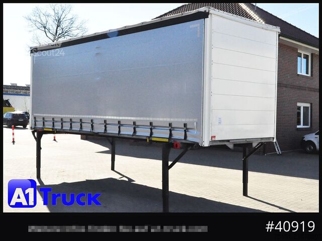 Zamenljiva nadgradnja z ravno ploščadjo in ponjavo WECON WPR 745, verzinkt, 2520  innen, Code XL