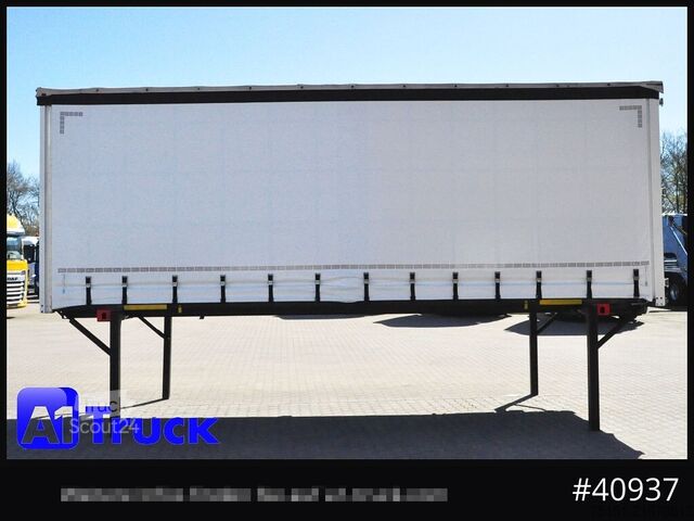 Zamenljiva nadgradnja z ravno ploščadjo in ponjavo WECON WPR 745, verzinkt, 2520  innen, Code XL