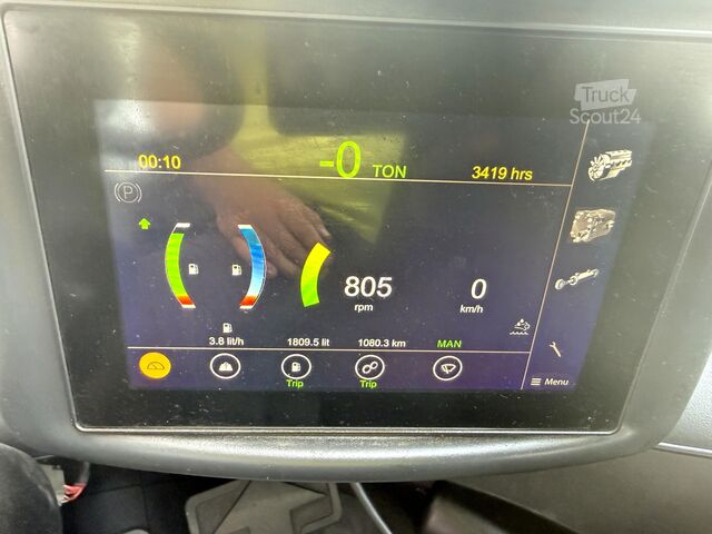 Inspección UVV 08/27, 3º y 4º válvula eléctrica, 3.410 horas de trabajo Linde H 100D