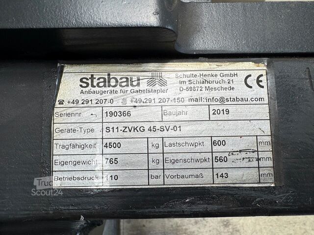 02/2022 Service batterie + inspection UVV 08/27 Linde E 45/600H
