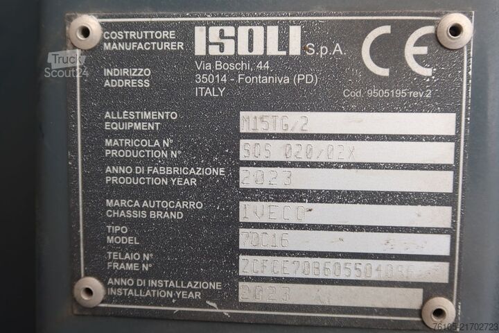 Bestelwagen autodrager Iveco Daily 70 C 16 Recovery-truck, Bergingswagen, Ap...