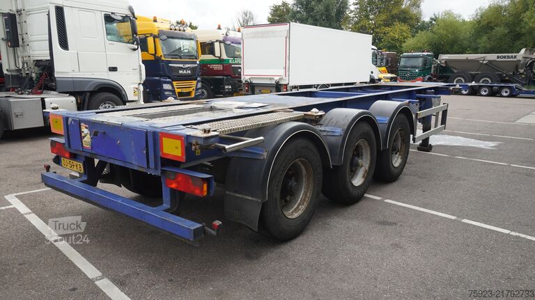 Prevoz zabojnikov Burg 30 ft container transport trailer