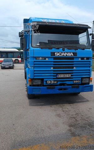 LKW mit Pritsche & Plane SCANIA 93-280