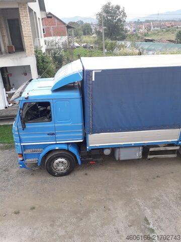 LKW mit Pritsche & Plane SCANIA 93-280