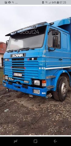 LKW mit Pritsche & Plane SCANIA 93-280