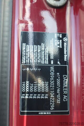  Mercedes-Benz Actros 2553 | 6X2 | RETARDER | 1M FLOOR HEIGHT ...