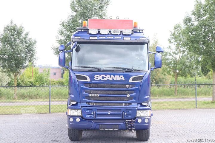 Kipper Scania R580 V8 | FULL STEEL | BIG AXLES | RETARDER | E...