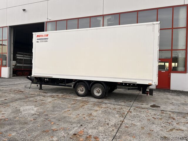 Box trailer Möslein TKO 105 D Schwebheim Tandem- Koffer- Anhänger, Durchladbar