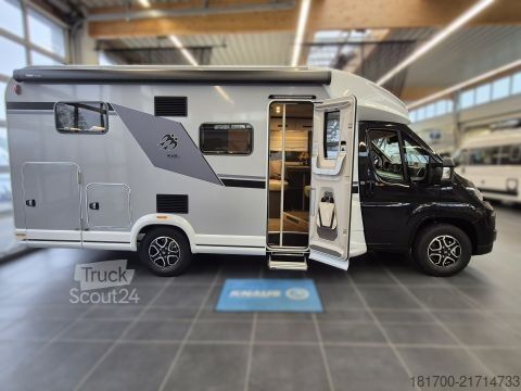 Halvintegreret autocamper Knaus L!VE WAVE 650 MEG Black Selection *TraumMobil*Automatik*Schwarz*