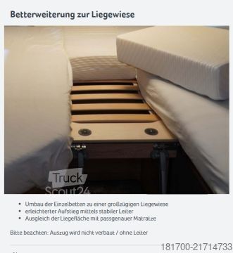 Halvintegreret autocamper Knaus L!VE WAVE 650 MEG Black Selection *TraumMobil*Automatik*Schwarz*