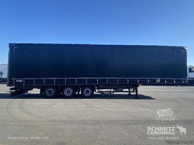 Semi-reboque aberto com lona Schmitz Cargobull Semitrailer Curtainsider Coil
