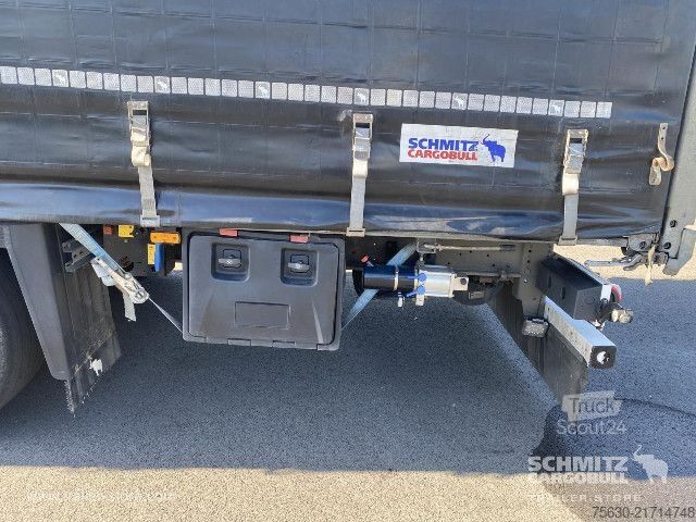 Semi-reboque aberto com lona Schmitz Cargobull Semitrailer Curtainsider Coil