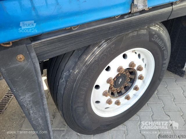 Atvira puspriekabė su tentu Schmitz Cargobull Schiebeplane Mega