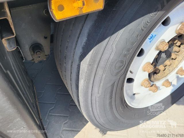 Atvira puspriekabė su tentu Schmitz Cargobull Schiebeplane Mega