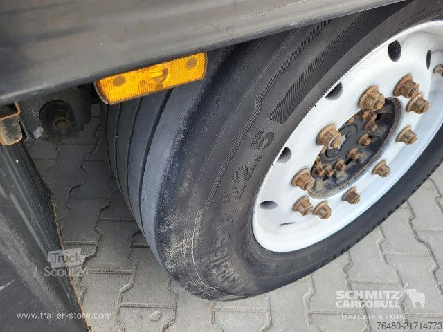 Atvira puspriekabė su tentu Schmitz Cargobull Schiebeplane Mega