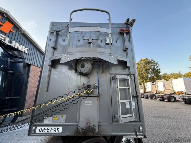 Hareketli zemin Knapen K502 93m3 Zijdeuren/Side doors Alcoa's Top cond...