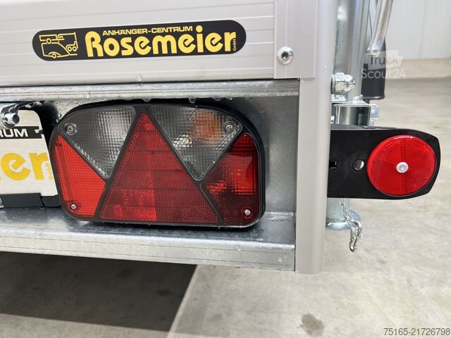 Kastenanhänger Böckmann TL-AL 2111/75 BW-Aufsatz+Stütz Kastenanhänger un