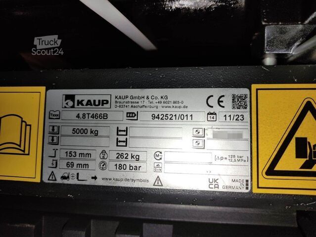 Poziţionator de furci Kaup 4.8T466B / NEU