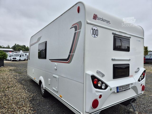 Caravane STERCKEMAN Easy 470PE Kids Markise/Fahrradträger