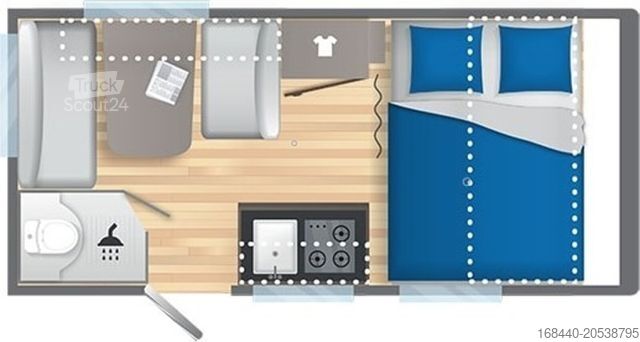 Caravane CARAVELAIR Alba 390 Abverkauf Ausstellungswagen