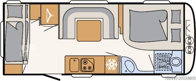 Caravane DETHLEFFS c-go 565 FMK Abverkauf Ausstellungswagen