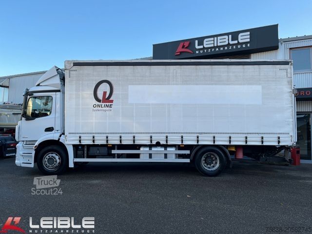 Flaklastbil med kapell MERCEDES-BENZ Antos 1832*Klima*Navi*LBW*Rufa-Aufbau*