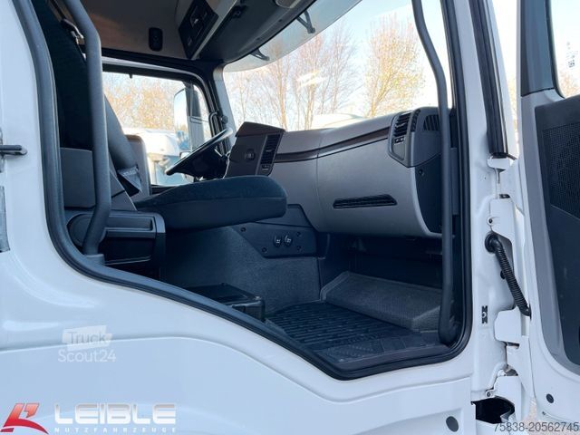 Camion cu platformă și prelată MERCEDES-BENZ Antos 1832*Klima*Navi*LBW*Rufa-Aufbau*