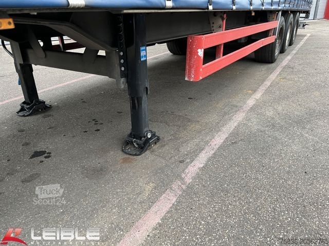Semiremorcă deschisă cu prelată SOMMER SP24*Mega*Verzinkt*SAF-Achsen*Hubdach*