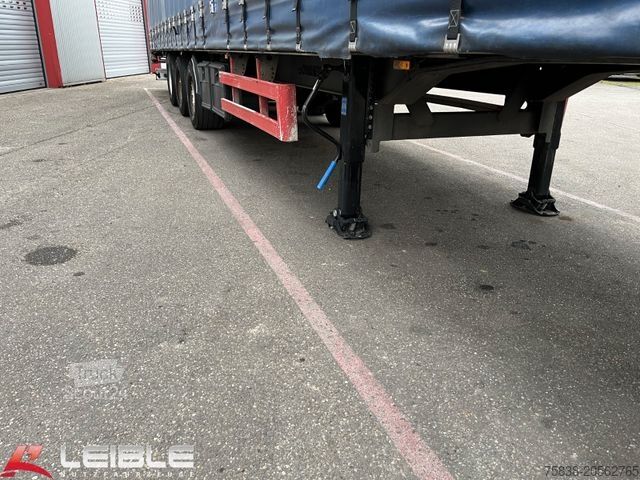 Semiremorcă deschisă cu prelată SOMMER SP24*Mega*Verzinkt*SAF-Achsen*Hubdach*