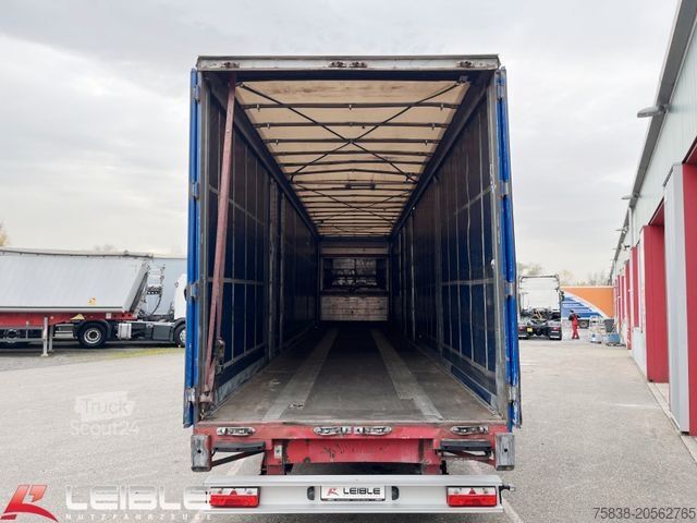 Auflieger mit Pritsche & Plane SOMMER SP24*Mega*Verzinkt*SAF-Achsen*Hubdach*