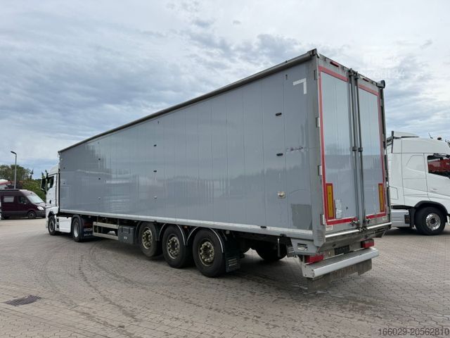 Polpriklopnik s premičnim dnom KNAPEN K100 Schubboden 92m³ HDI Boden ideal für Müll