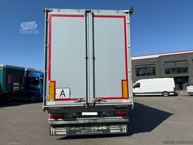 Polpriklopnik s premičnim dnom KNAPEN K100 Schubboden 92m³ 10 mm Boden, top Zustand