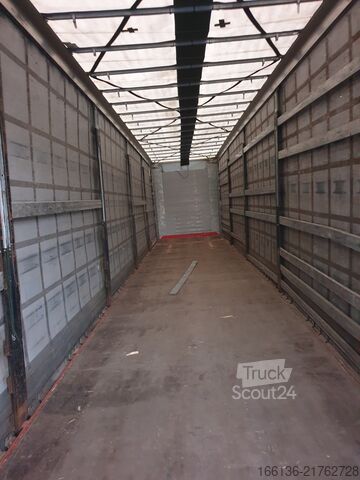 Semi-remorque bâchée FLIEGL 3-Achs Gardinensattel Mega Xtra-Long