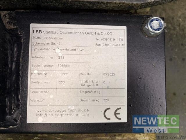 Peça sobressalente LSB Stahlbau GABELTRÄGER MIT PALETTENGABELN