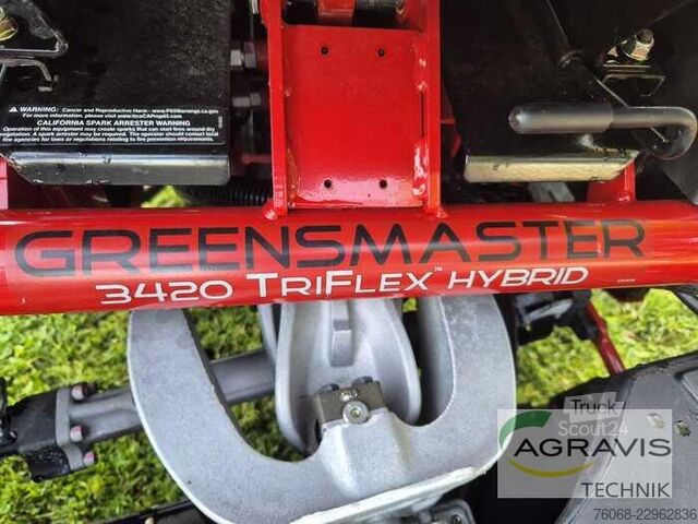 Cortadora de relva Toro GREENSMASTER TRIFLEX 3420