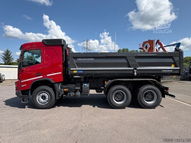Sklápač VOLVO FMX 500 6x4 BB Retarder Meiller Trigenius D316