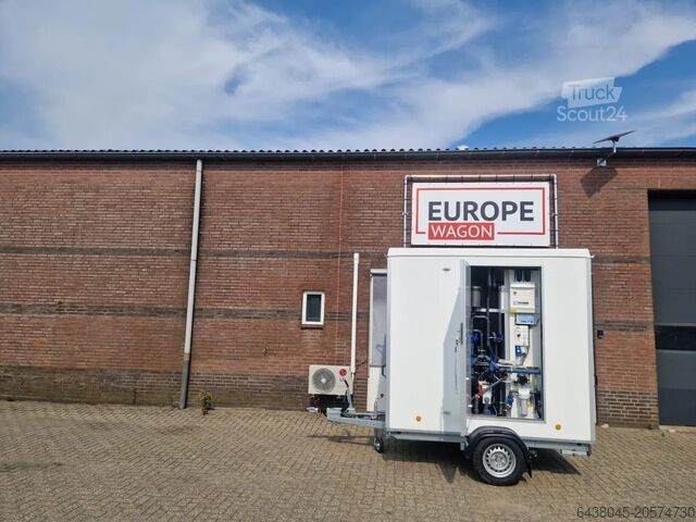 Sanitärcontainer Scanvogn Vacuum toiletwagens grote voorraad 1+1+1 en 2+1+2