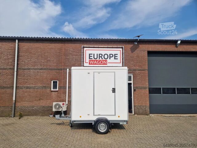 Conteneur sanitaire Scanvogn Vacuum toiletwagens grote voorraad 1+1+1 en 2+1+2