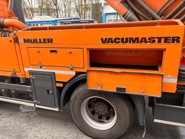 Vákuumtartályos teherautó MERCEDES-BENZ 1932 4x2 Kanalreiniger Kombi MÜLLER F70KH