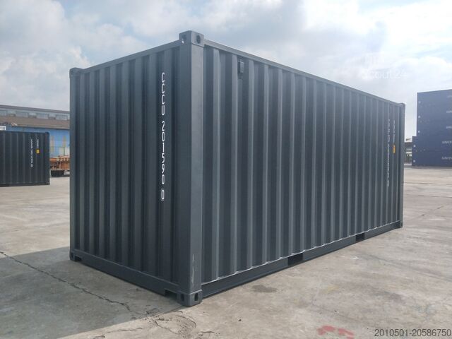 Conteneur maritime 20 Fuß RAL7016 CONTAINER SEECONTAINER LAGERCONTAINER SELF STORAGE NEU