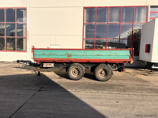 Kiper prikolica Obermaier OS2-TD190A 19 t Tandemkipper- Tieflader, Breitbereifung