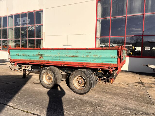 Kiper prikolica Obermaier OS2-TD190A  19 t Tandemkipper- Tieflader, Breitbereifung