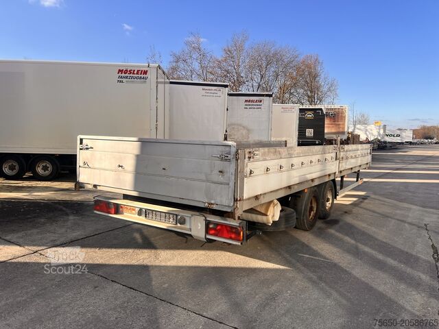 Atvira priekaba su tentu Tang, Karl ZP105  Tandem Pritschenanhänger