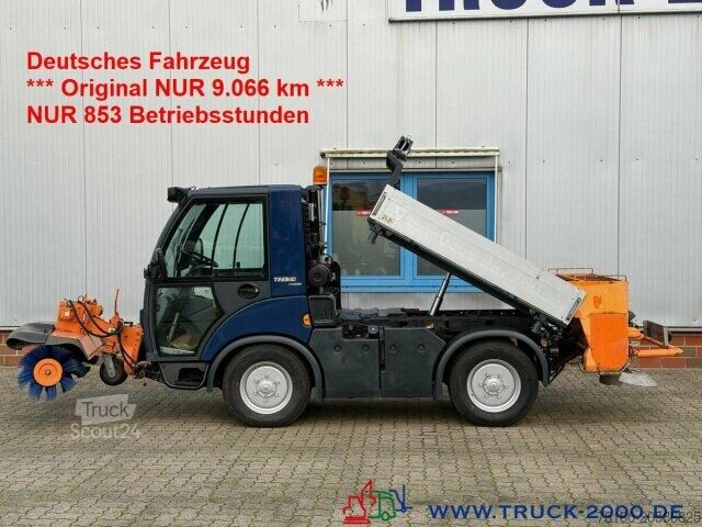 Balayeuse de voirie Multicar Tremo X56 Winterdienst Streuer + Besen NUR 9TKM