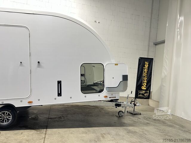 Furgón portacoches Brian James Race Transporter 7 Autotransporter geschlossen